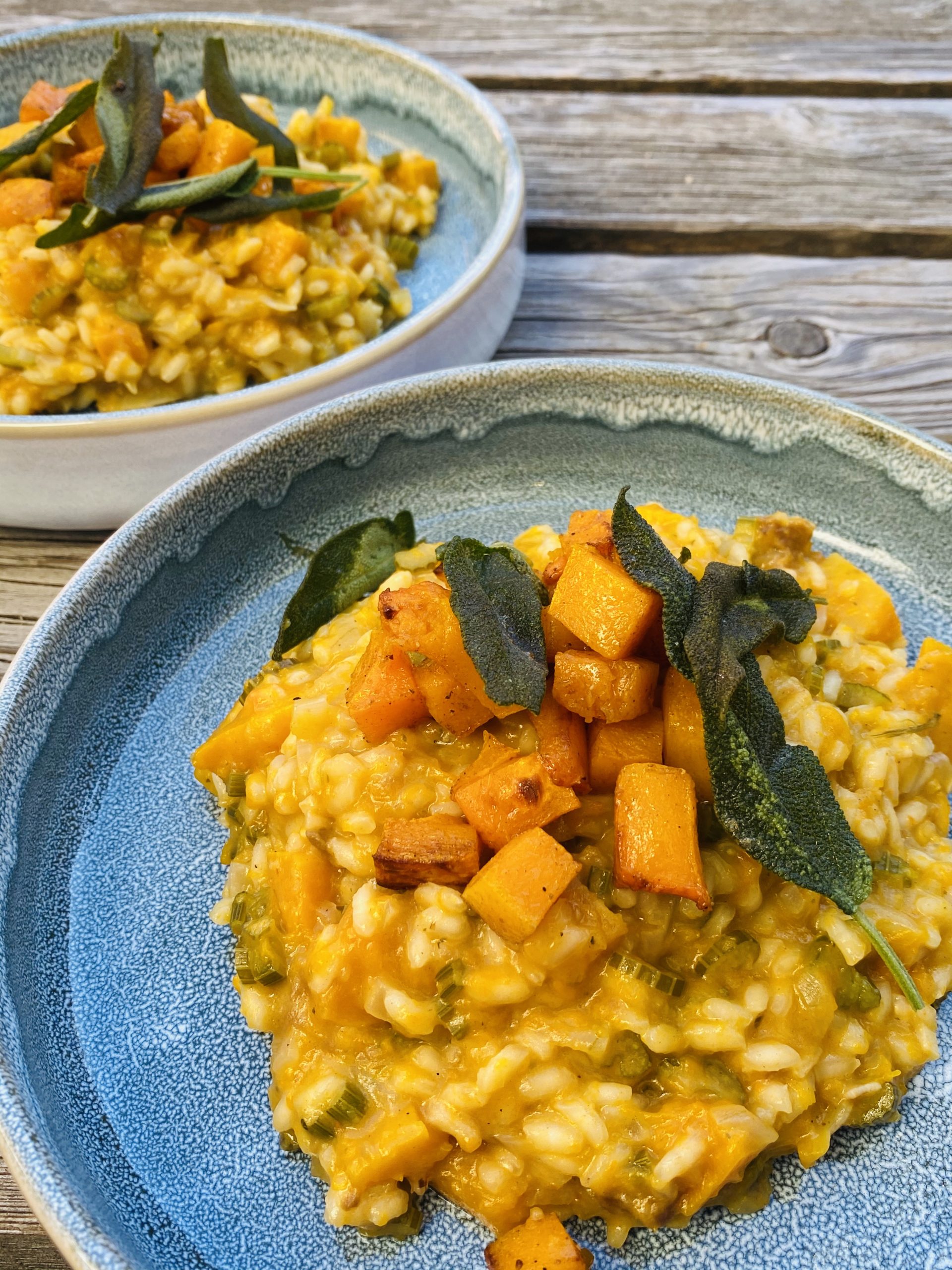 Kürbisrisotto mit Salbei - Anne Roleff - Personal Coaching &amp; vegane ...